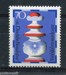 ALLEMAGNE FEDERALE, 1972, timbre 595, ECHECS, ROI, neuf** - Photo 1/1