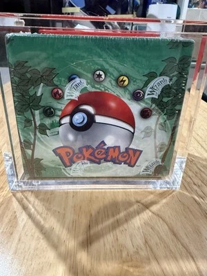 Wizards Of The Coast Pokemon Jungle RED LOGO Booster Box Sealed - Rare! - image 1 of 4