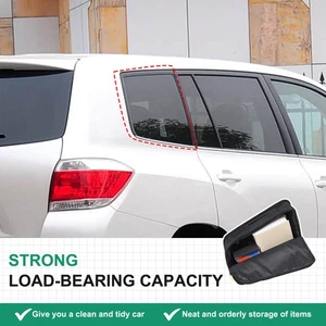 1PCS Car Trunk Left Window For Toyota Highlander 2009-13 Storage Bag Tidy Pouch - Picture 1 of 11