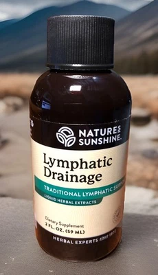 Nature’s Sunshine Lymphatic Drainage 2 fl Oz – Detox, Bloat Relief 59 Servings - Image 1 of 4