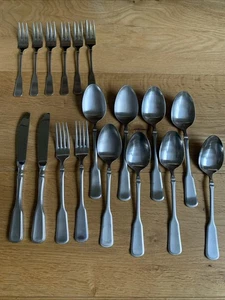 Zwilling Henckels Edelstahl Restbesteck Spatenform  mattiert - Bild 1 von 17