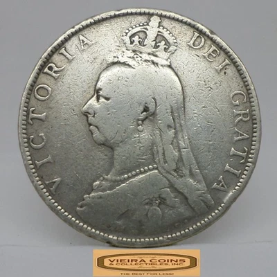 1888 Great Britain Silver Florin - #C52457NQ - Image 1 of 2