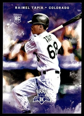 2017 Panini Diamond Kings Raimel Tapia Rookie Colorado Rockies #147 - Image 1 of 2