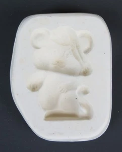 Tag Small Christmas Mouse Slip Mold #716 Open Pour Magnet Mold - Picture 1 of 7