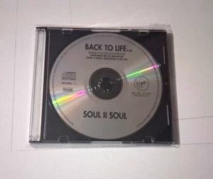 SOUL II SOUL "BACK TO LIFE" CD SINGLE 1 TRACKS COMO NUEVO - Picture 1 of 1