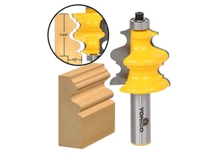 1-1/2 Zoll Architektur Formteil Router Bit - 1/2 Zoll Schaft - Yonico 16133 - Bild 1 von 2