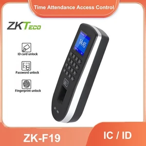 Zkteco F19 ID/IC Zutrittskontrollsystem TCP/IP biometrische Fingerabdruck Zeit Uhr - Bild 1 von 16