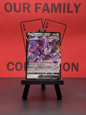 Genesect V 185/264 Swsh08: Fusion Strike Pokemon TCG Rare 2021 NM - Image 1 of 4