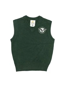 Dennis Boys Green Sweater Vest XS Youth - Picture 1 of 2