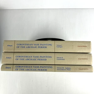 Corinthian Vase Painting of the Archaic Period 3 volumes Catalogue Commentary HC - Imagen 1 de 18