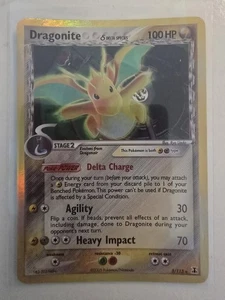 Pokemon Dragonite Holo Card 3/113 Delta Species - Picture 1 of 2