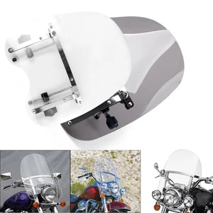 Large 19"x17" Windscreen Windshield Grey - Picture 1 of 6