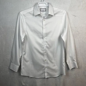 Charles Tyrwhitt Dress Shirt Men Size 16 33 French Cuff Button Up Extra Slim Fit - Picture 1 of 13