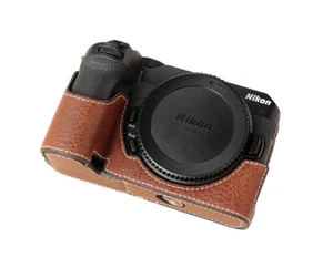 PU Leather Half Case Protective Cover Shell for Nikon Z50 II Z30 Z5 Z6 Z7 III - Picture 1 of 83