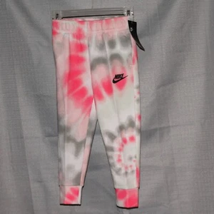 NIKE Girls Hyper PINK Tie Dye - Size 4T - Picture 1 of 12