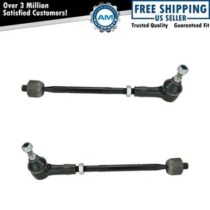 Front Inner & Outer Tie Rod Assembly Pair Set for Porsche Cayenne Audi Q7 VW - Picture 1 of 6