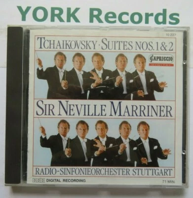TCHAIKOVSKY - Orchestral Suites No 1 & 2 MARRINER Stuttgart RSO- Ex CD Capriccio - Image 1 of 3