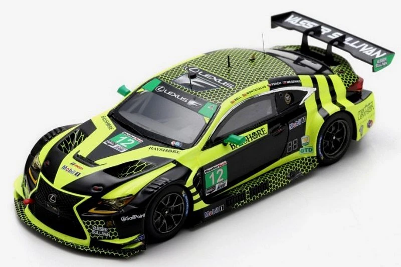 Lexus RC-F GT3 Daytona 2021 Megennis-Veach-Bell-Montecalvo 1:43 SPARK US287 - Immagine 1 di 1