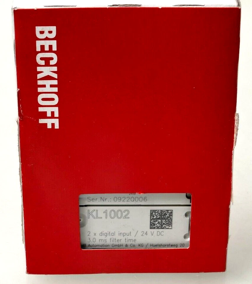 Beckhoff 2-Kanal-Digital-Eingang | KL1002