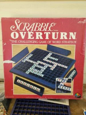 Scrabble game, Word Game, Overturn, Word game, family reunion games, strategy - Image 1 of 4
