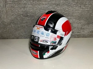 DUCATI CORSE SBK4 ARAI FULL FACE HELMET VECTOR-X M 57~58cm used - Picture 1 of 9