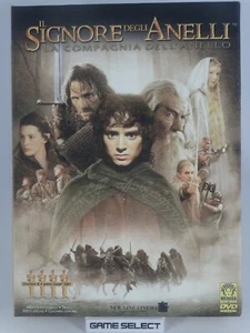 IL SIGNORE DEGLI ANELLI LA COMPAGNIA DELL'ANELLO FILM MOVIE DVD ITALIANO - Picture 1 of 6