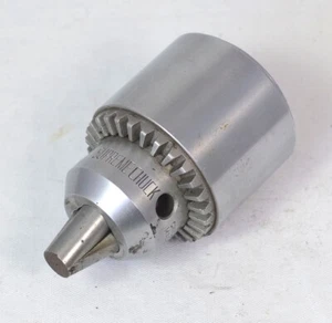 Vintage Supreme 3T 3/8" Drill Chuck No. 2 Taper - Picture 1 of 3
