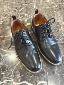 Deer Stags Little Boy Dress Shoes, Black, Size 1.5 - Picture 1 of 6