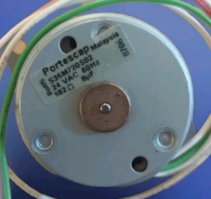 Portescap Motor S35M720S02 24 VAC 60HZ 8uF - RoHS - Malaysia - New - Picture 1 of 2