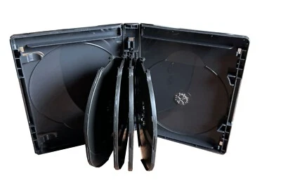 New 1 Official Viva Elite 9 Discs 4K UHD Replacement Case Black 25mm Thickness - image 1 of 4