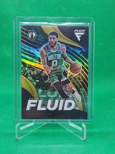 2022-23 Panini Flux Jayson Tatum  Gold FLUID  09/10 Boston Celtics 