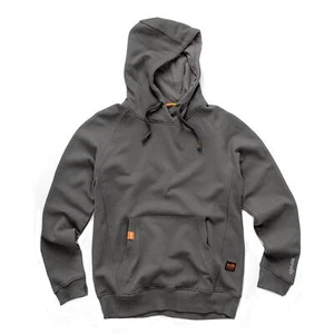 Scruffs Eco Hoodie Trade Work Hoodie Graphite Men Hooded Jumper M