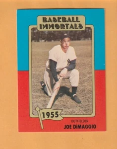 Joe DiMaggio New York Yankees 1980-87 SSPC HOF #75 6S - Imagen 1 de 2