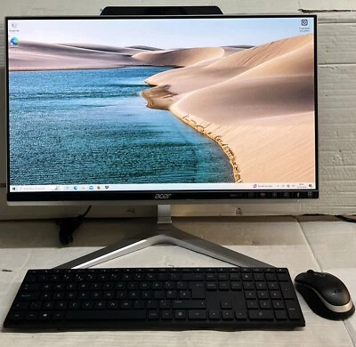 Acer Aspire Z24 23.8” Touch All-in-One Intel Core i7, 1TB HDD, 256GB SSD - Win10 - Image 1 of 4