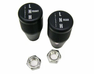 Billet twin-stick shifter knobs, black , 1/2-13 Transfer Case KBLTBK1213 - Picture 1 of 1