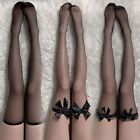 Lolita Overknee Long Socks Black White Thigh Fishnet Stockings Women Socks