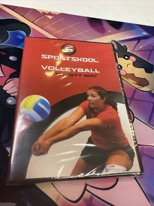 sportskool VOLLEYBALL WITH MISTY MAY Brand New Sealed Dvd Instructional - Picture 1 of 2