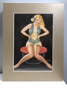 Vintage AMERICAN PIN-UP GIRL By Peter Driben 1930 -1950's Sexy Fantasy Female - Picture 1 of 1