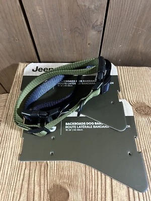 2 Jeep Backroads Mountains Dog Collars Navy Blue Large Dog 18-26” - Image 1 of 4
