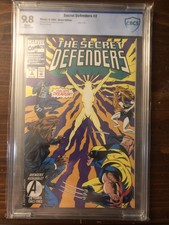 The Secret Defenders #2 CBCS 9.8 April 1993 Not Many Graded By Cgc Or CBCS