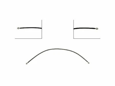 Cable de freno de estacionamiento intermedio Dorman 37267MQ para Dodge Ram 3500 1997-1999 Foto 1 de 2