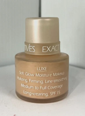 PRESCRIPTIVES LUXE Soft Glow Moisture Makeup - RICH PETAL 19  R **ORIGINAL RARE - Image 1 of 3