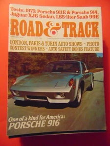 Road & Track Magazine April 1972 Datsun 510 & 240Z - Picture 1 of 1