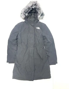 The North Face Womens Arctic Parka Jacket Black Size Small - Picture 1 of 3