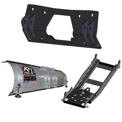 KFI Snow Plow Kit 66" (Steel) For Polaris Ranger Crew SP 570 Northstar EPS 2022 - Image 1 of 2
