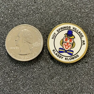 Shrine Shriners Klassy Klowns Hot Springs Village Arkansas Pin Pinback #38979 - Bild 1 von 2
