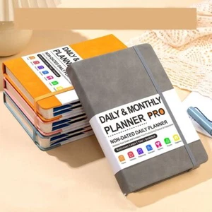 Daily Calendar Daily Planner Appointment Book Diary Book Portable Notebook - Picture 1 of 15