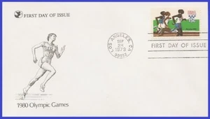 USA4 #1791 U/A READERS DIGEST FDC   Summer Olympics Runners - Picture 1 of 1
