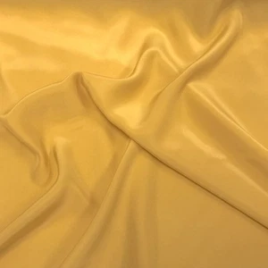 Silk Charmeuse Fabric 100% Silk 18mm Solid 44" wide Sold By the Yard Many Colors - Picture 1 of 22