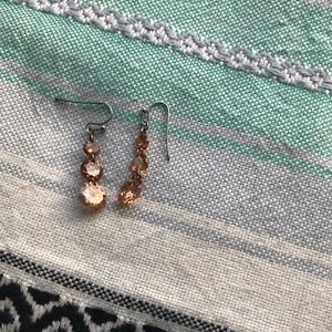 crystal earrings dangle - Picture 1 of 4
